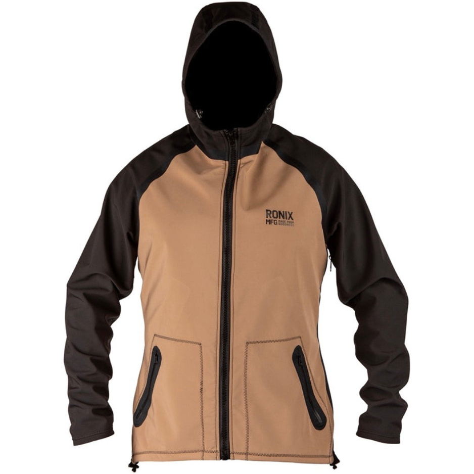 2026 Ronix Våt-/ Dry Neo Shell Jacket R25-CL-J-NEO.1 - Tan / Black